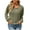 Army Green, variant on FAIWAD Womens Casual Tubic Tops Button Down Long Sleeve Shirts Loose Plus Size Tunic Tops