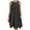 Black, variant on IROINNID Women's Sleeveless Shift Dress For Dress Casual Dress Round Neckline Below The Knee Women Dress