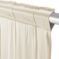 thumbnail image 5 of Lann's Linens Set of 2 Photography Backdrop Curtains, 5ft x 10ft Ivory Wedding Photo Background, 5 of 7