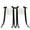 Black!, variant on 2Pcs Personalized Sheer Lace Wedding Chair Signs, Custom Just Married Lace Sweetheart Table Decor Photo-Ready Decor Banner For Bride And Groom, Mr & Mrs Chair Cover For Wedding Ceremony Reception