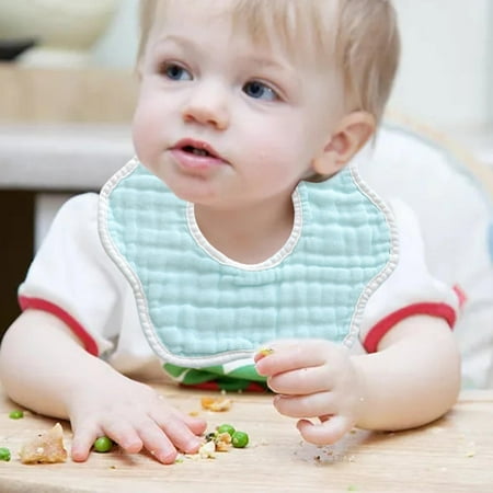 

iju7gthy Muslin Bib Bib Lap Bib 8 Organic Cotton Unisex Adjustable（1 PC） Christmas Day