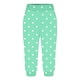 thumbnail image 3 of Mujeres Capri Pantalones Casual Suelto Largo Pantalones de Color Sólido con Corbata Elástica Cintura Y Bolsillos, 3 of 6