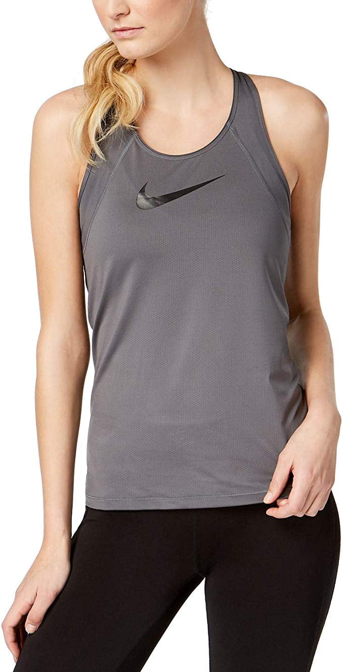 Nike Nike Women�s Pro Mesh DryFit Training Tank, Grey
