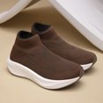 thumbnail image 4 of Men's Sock Style Shoes Slip‑On Knit Upper Casual Sneakers with Layered Midsole for Daily Walking and Casual Everyday Activities, 4 of 6