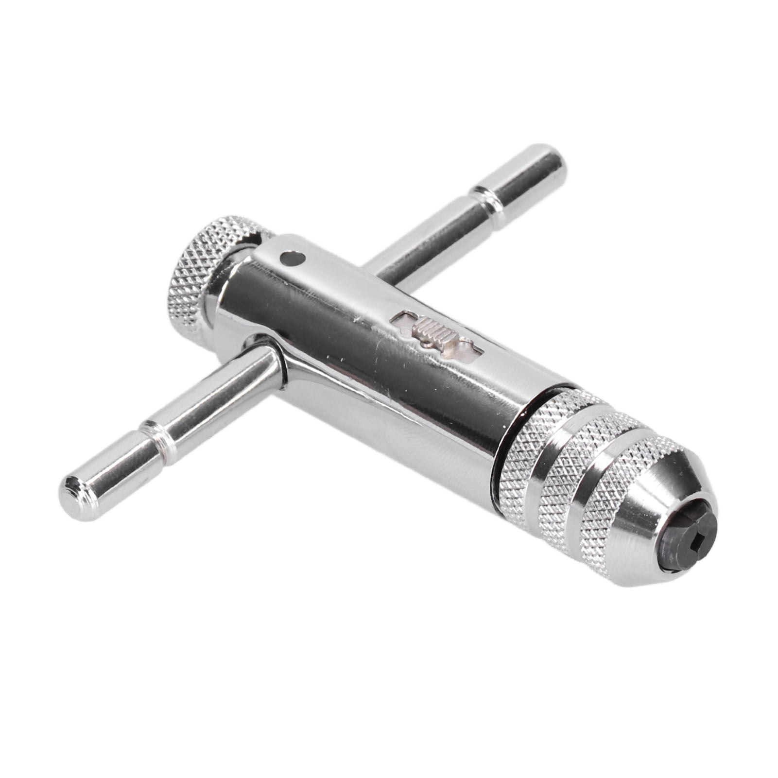 Ratchet Tap Wrench, T Handle Tap Wrench Rigid Hold For Reamer For Screw