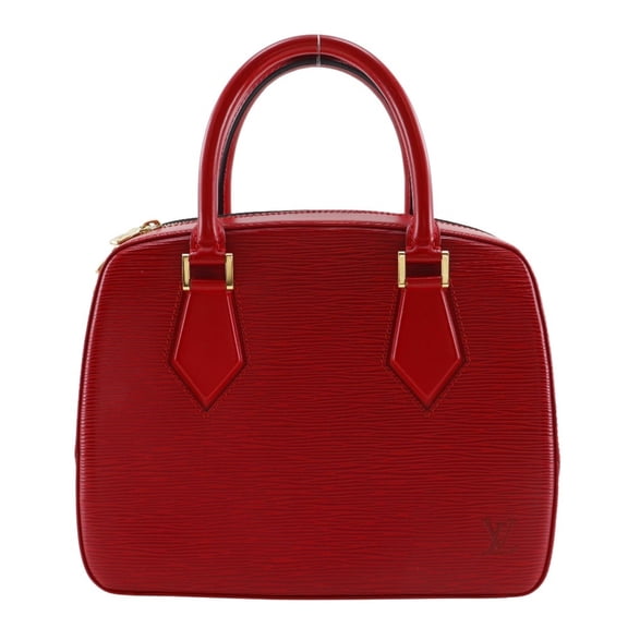 Pre-Owned Louis Vuitton Sablon Handbag M52047 Epi Leather 1998 Red TH0918 A5 Double... (Fair)
