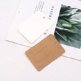 thumbnail image 5 of Amaiiu 100pcs Display Cards Printed with Love Hair Clips Paper Hanging Labels Hairpin Blank Card Claw Accessory Hairpin Black, 5 of 10
