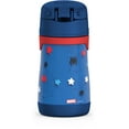 thumbnail image 4 of Thermos Kids 10 oz Stainless Steel Straw Bottle, Spiderman, 4 of 6