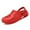Red, variant on Unisex Garden Clogs Shoes Slippers Sandals for Women and Men