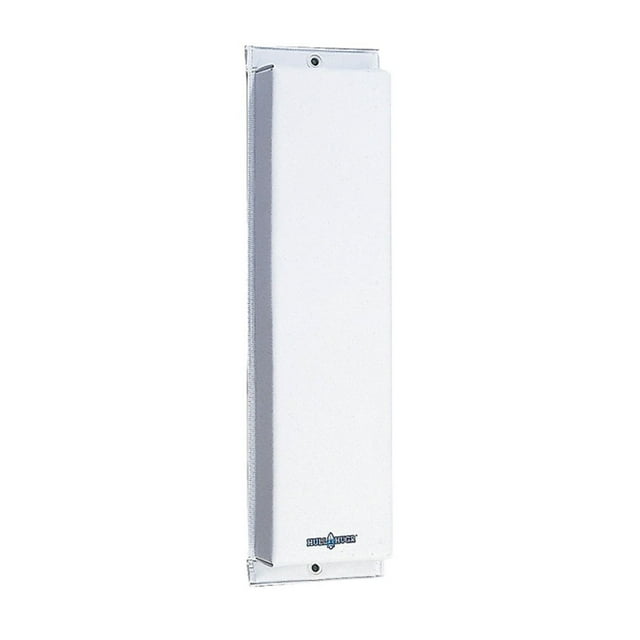 Airhead Boat Fender HH-1W Hull Hugr; Plain; Rectangular; White; Marine Grade Tri-Laminate; Single