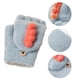 thumbnail image 3 of Guantes convertibles con parte superior abatible para niños, con estampado de frijoles de azúcar, cálidos guantes de punto sin dedos para niños y niñas de 6 a 12 años, 3 of 5