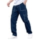 thumbnail image 1 of Pantalones de Pierna Recta Hombres Casual Multi Bolsillo Protección de Ropa de Trabajo Color Sólido Pantalones Diarios, 1 of 7