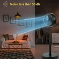 thumbnail image 5 of Simple Deluxe 8 inch 3-Speed Pedestal Fans , Oscillating Fan, 5 of 7