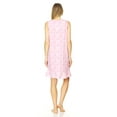 thumbnail image 4 of Lati Fashion Women Nightgown Sleeveless Female Nightgowns & Sleepshirts Pink Medium, 4 of 4
