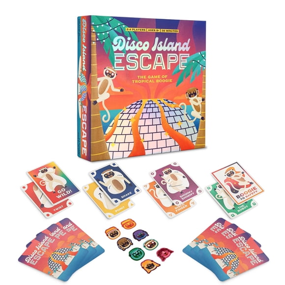 Juego de mesa Disco Island Escape | 2-4 jugadores