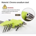 thumbnail image 3 of Llaves Torx acodadas YONGSHENG kit de 8 piezas T5 T6 T7 T8 T9 T10 T15 T20, 3 of 5