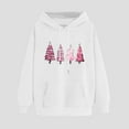 thumbnail image 2 of Lenpel Christmas Sweatshirts for Women Long Sleeve Drawstring Graphic Pullover Hoodies Fashion Fall Outfits, 2 of 5