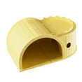 thumbnail image 2 of Almencla Cardboard Cat House Decoration Versatile Scratching Pad for Bunny Dogs Kitty Yellow, 2 of 8