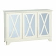 thumbnail image 2 of TMS Reflections Buffet Console with Mirrored Doors, Antique White, 2 of 8