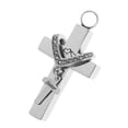 thumbnail image 4 of Colgante de mascota, de cenizas de cremación,Colgante Cruz Cremación,Titular de cenizas,Joyas de recuerdo,Joyería de cremación, familiares,Joyas de Cristo Fernando  Colgante conmemorativo de mascota, 4 of 8