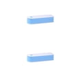 thumbnail image 1 of Bewildely Autoadhesivo debajo del cajón del escritorio caja de almacenamiento organizador de cosméticos artículos diversos cajones de Azul 2piezas, 1 of 6