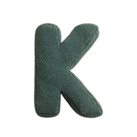 

SunHLX English Letter Pillow Soft Cute Hugging Cushion Teaching Words Game Props Children Toy Nursery Decor PP Cotton Stuffed Sofa Cushion Living Room Decoration Christmas Gift