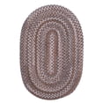thumbnail image 1 of Colonial Mills OH88R084X084 7 ft. Oak Harbour Round Wool Rug, Cashew, 1 of 2