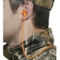 thumbnail image 6 of (2 pack) Allen Company Reusable Deluxe Hearing Protection Earplugs with Cord & Small Case, Orange, 6 of 14