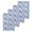 Blue, variant on Easter Bunny Eggs Kitchen Dish Towels for Drying Dishes Set of 2, Spring Leaves Daisy Flowers Green Stripes Waffle Weave Microfiber Hand Tea Bathroom Towels Quick Dry & Absorbent Towel 12x12