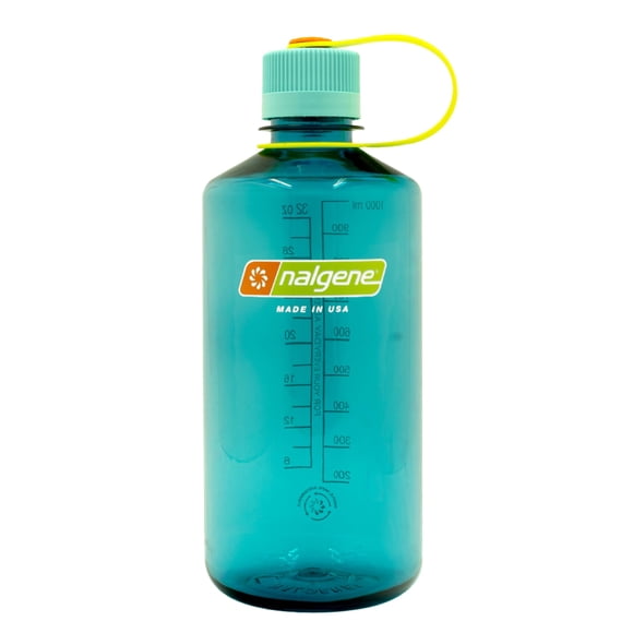 Botella de agua Nalgene Sustain Tritan sin BPA, 950 ml, boca estrecha