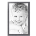 thumbnail image 2 of ArtToFrames 17" x 27" Tungsten Picture Frame, 17x27 inch Gray MDF Poster Frame (WOM-4640),  Pack, 2 of 8