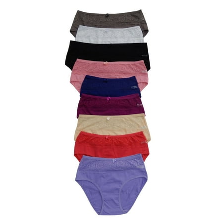 

Women Panties Cotton Underwear Plus Size Brief 2XL (P2105)