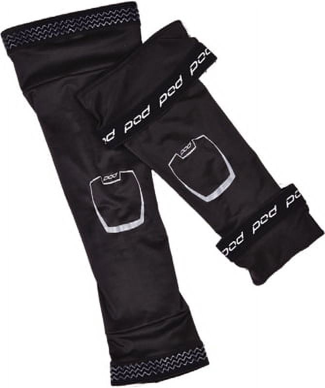 POD KX MX Offroad Knee Brace Under Sleeve Black MD/LG