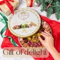 thumbnail image 5 of Zaitoune Turkish Delight Mix, Luxury Pomegranate Pistachio Coconut Kataifi Rose Lokum Assortment, Handmade, Individually Wrapped, Gift Tin, 22 oz, 5 of 7