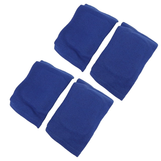 Genouillères de Volleyball Haute Résilience Respirantes Bleues Protectrices pour Basketball Danse