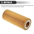 thumbnail image 5 of 1 Set Engine Oil Filter for BMW 335d Base 3.0L L6 - Diesel 2009-2011 with Gasket No.11427788460 Yellow, 5 of 6