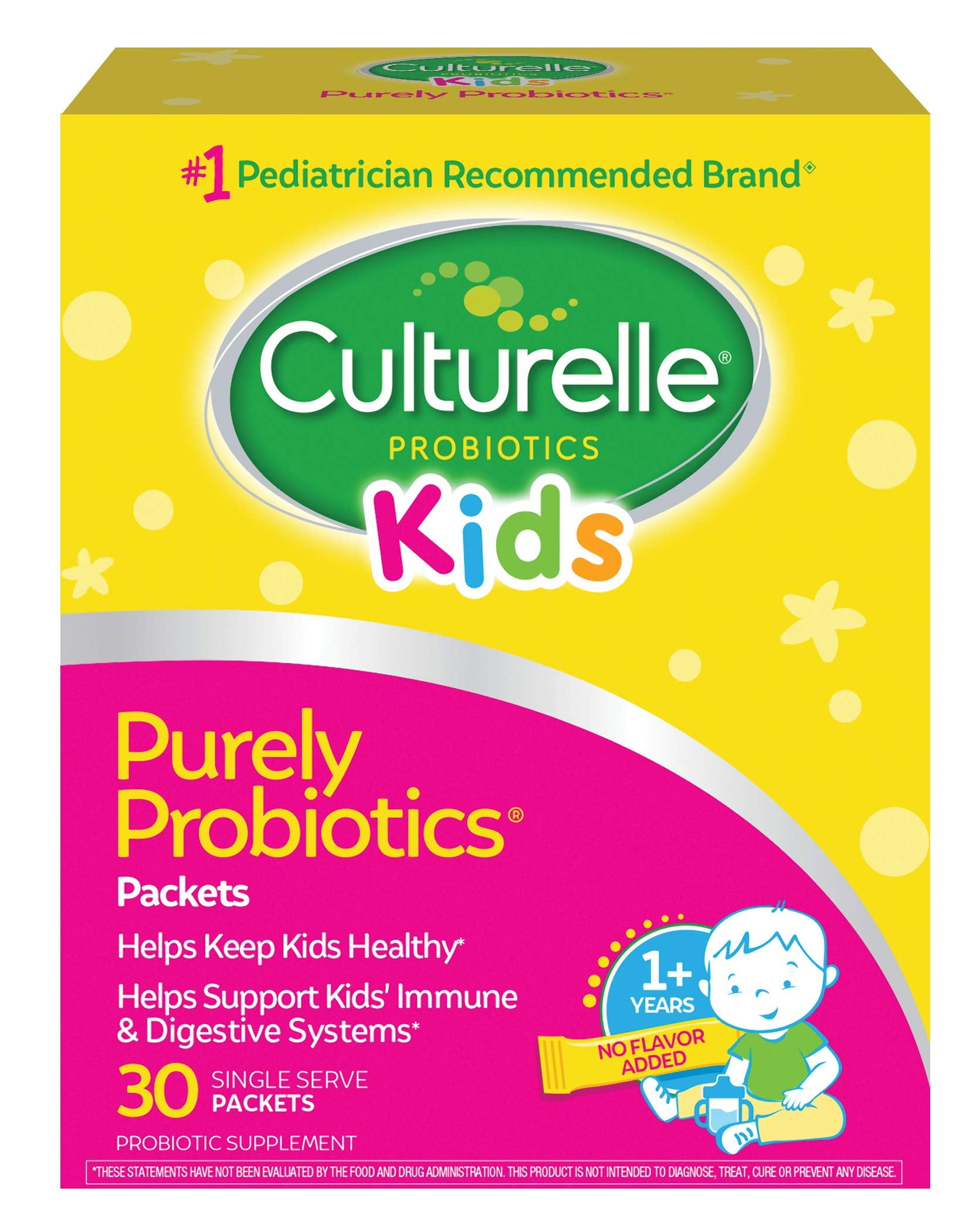Suplemento probiótico Culturelle Kids Daily 30 paquetes | Bodega ...
