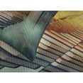 thumbnail image 4 of Ambesonne Fantasy Quilted Bedspread Set 3 Pcs, Magic Book and Animals, Queen Size, Teal and Yellow, 4 of 5