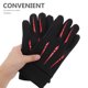 thumbnail image 3 of KAKOWELY Guantes Para Con Impermeable Y Cortaviento Color Rojo Para Uso En, 3 of 8