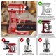 thumbnail image 2 of Batidor Plano de Acero Inoxidable para KitchenAid 5Plus-6Qt, 2 of 7