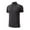 Black, variant on Men's Seamless Ice Silk Shirts Short Sleeve 1/4 Zip Turtleneck T-Shirt, Stretch Athletic Base Layer for Gym, Sports, Workout