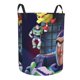 thumbnail image 2 of Cesta para ropa sucia redonda de una sola capa de Toy Story, de tela Oxford duradera, impermeable, portátil, plegable, para baño, bolsa de almacenamiento de ropa con asa, tamaño mediano., 2 of 7