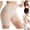 Beige, variant on CHUMUD Shapewear for Women High Waisted Hip Lift Tummy Control Bodyshapers Thigh Shorts