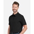 thumbnail image 2 of Devon & Jones DG120 Men's Raleigh Stretch Polo-Black-2XL, 2 of 6