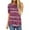 Wine, variant on Aloohaidyvio Blouse for Women under $10,Womens Summer Striped Round Neck Solid Color Short Sleeve T-Shirt Tops