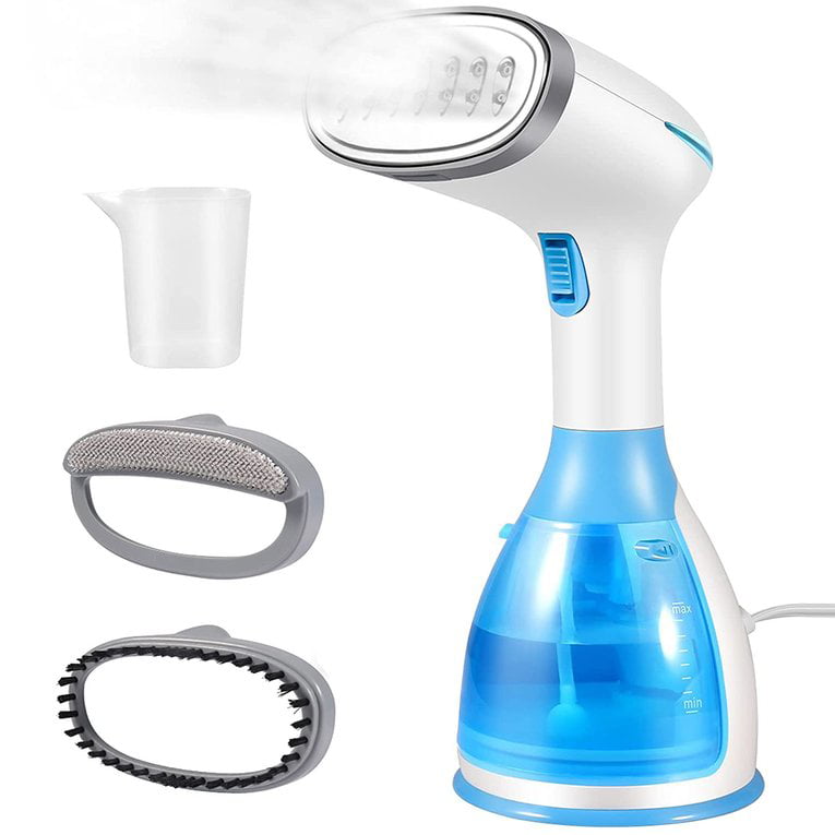 1500W Powerful Travel Steamer with Horizontal/Vertical Ironing Dry & Steam Iron Big Shark Handheld Hanging Ironing Machine Garment Steamer for Clothes 
