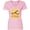 Classic Pink, variant on Inktastic Life is Better with Grilled Cheese Women's V-Neck T-Shirt
