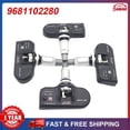 thumbnail image 3 of 4-Pack Tire Pressure Sensor TPMS 433MHz 9659452180 for Citroen C4 C5 C6 C8 Aircross -, 3 of 4
