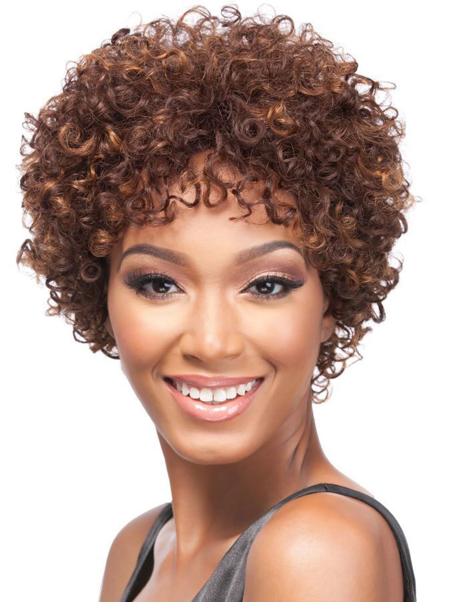 It's A Wig Franciel Human Hair Wig, P4 30 Medium Brown base with Light Auburn  highlights - Walmart.com