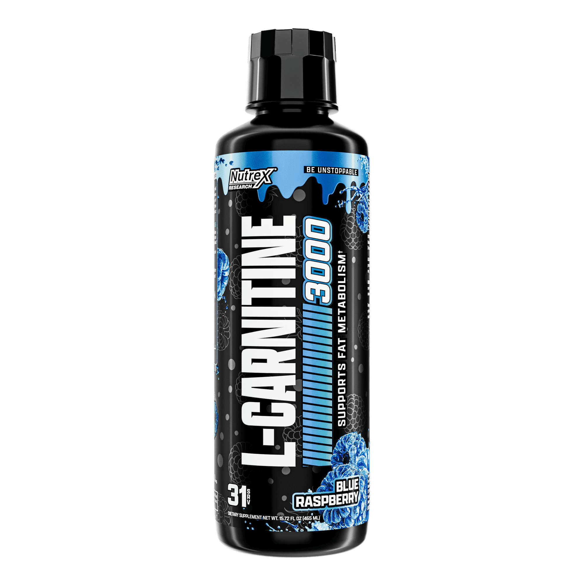 Nutrex Research Liquid Carnitine 3000 Blue Raspberry